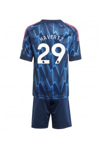 Fotbalové Dres Arsenal Kai Havertz #29 Dětské Venkovní Oblečení 2025-26 Krátký Rukáv (+ trenýrky)